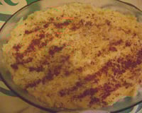 Aletria doce para o Natal