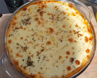 Escondidinho de aipim com carne moída