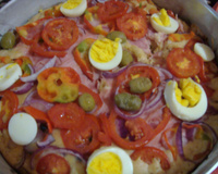 Torta portuguesa de liquidificador