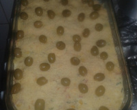 Macarrão ao molho branco com presunto e mussarela