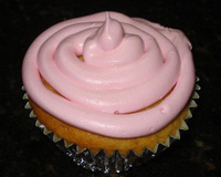 Cupcake de baunilha