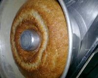 Bolo de banana na massa