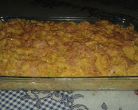 Macarrão com requeijão