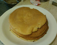 Waffle de frigideira (pancakes)