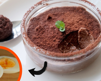 Ovo cozido no mousse de chocolate? Testamos a receita viral que está deixando todo mundo de boca aberta