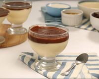 Sobremesa mousse com chocolate 