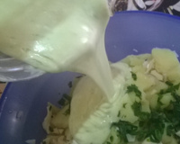 Maionese sem óleo (gema cozida)