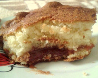 Cuca de banana e goiabada