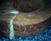 Bolo de iogurte natural e canela