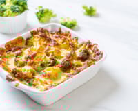 Brócolis ao creme de molho branco