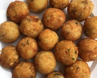 Bolinho de bacalhau tradicional