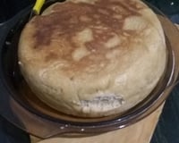 Pão feito na panela elétrica de arroz