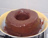 Bolo de chocolate de liquidificador