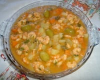 Ensopado de camarão