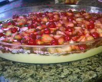 Delicia gelada de morango