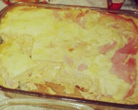 Lasanha de frango com molho branco