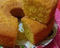 Bolo de milho verde da espiga