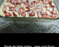 Pavê de leite Ninho