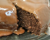 Bolo molhadinho de chocolate light