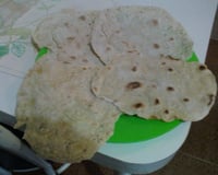 Pão de frigideira (pão ázimo - sem fermento)