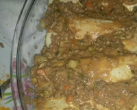 Panqueca da Cris ao molho branco