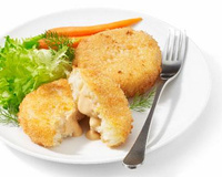 Bolinho de Batata com Philadelphia