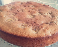 Bolo de casca de banana