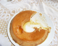 Pudim com leite em Pó