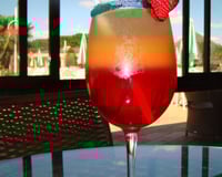 Drink pôr do sol Aguativa Golf Resort