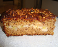 Bolo de banana integral