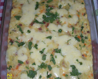 Souflé de chuchu rápido e prático