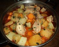 Frango com legumes da Megg