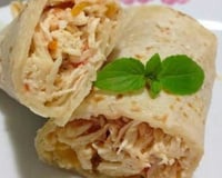 Crepioca recheada fit