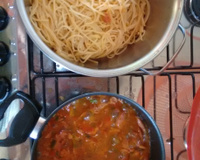 Macarrão de calabresa