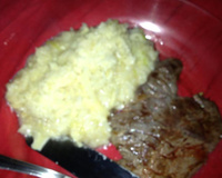 Risoto de alho-poró