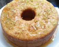 Bolo de laranja diet