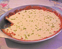 Torta de limão com bolacha maisena