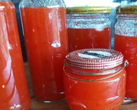 Geleia de maçã com pimenta