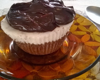 Cupcake Gelado de Nutella