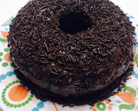 Bolo brownie de chocolate rápido, fácil e muito gostoso