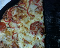 Massa de pizza com fermento de bolo