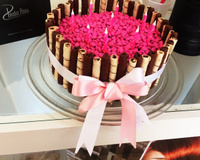 Bolo de Kit Kat à minha moda