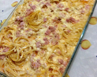 Macarrão talharim de forno