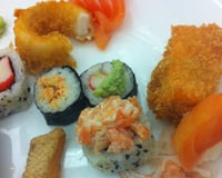 Arroz para sushi (usando arroz comum)