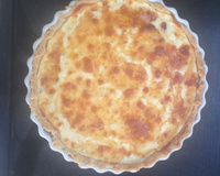 Quiche de alho poró