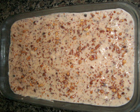Torta de bolacha com amendoim