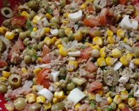 Salada rápida de atum