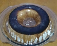 Pudim gelado tipo sorvete