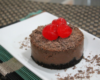 Torta de chocolate com menta