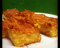 Bolo cremoso de fubá